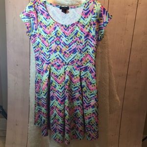 Multi colored dress by It’s Pink.